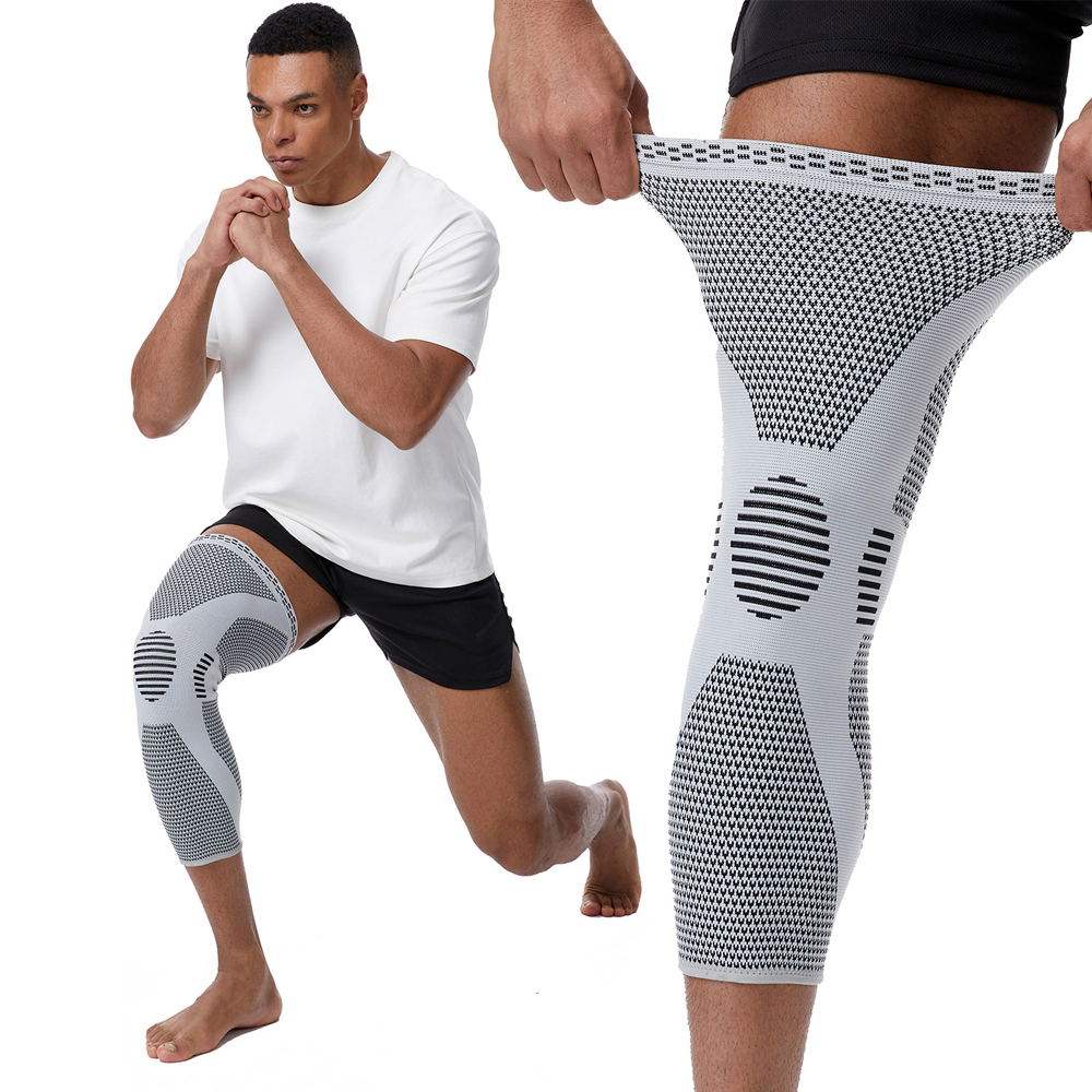 Compression Calf Sleeve - 1pc Long Compression Leg Sleeves Full