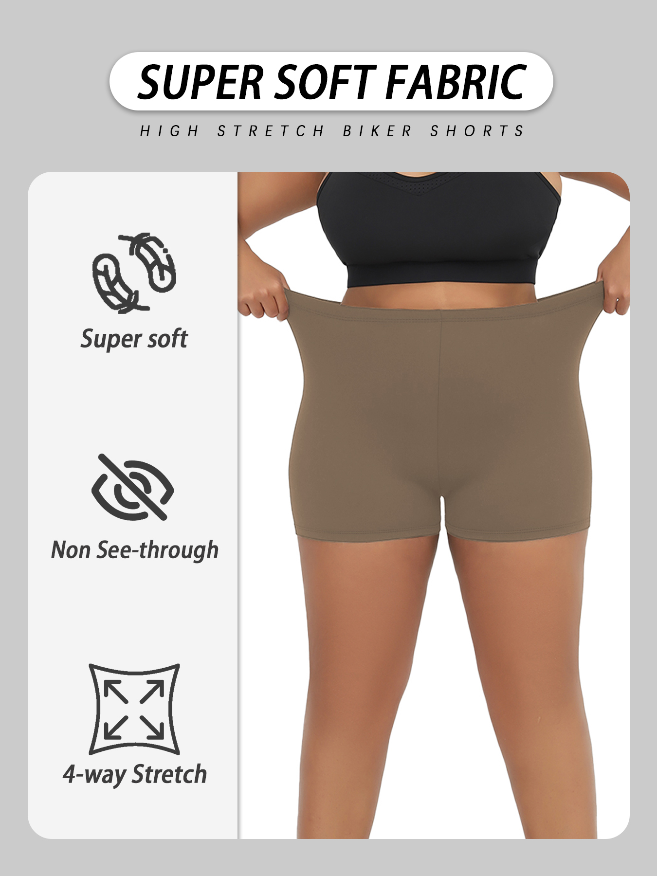 Plus Size Women's High Elastic - огляд і ціна Running Gear Women