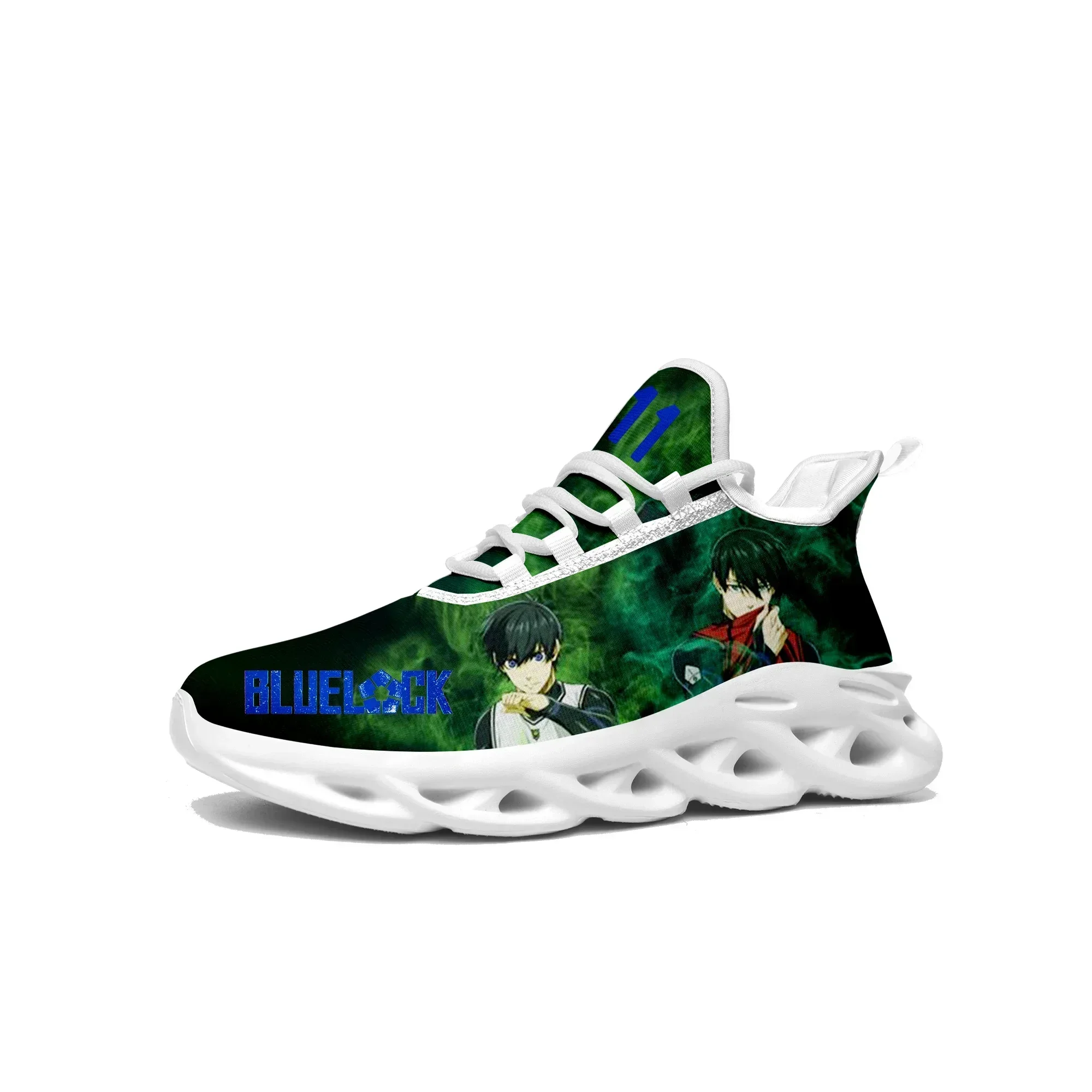 Blue Lock Flats Sneakers Mens  - огляд і ціна Running Gear Shoes