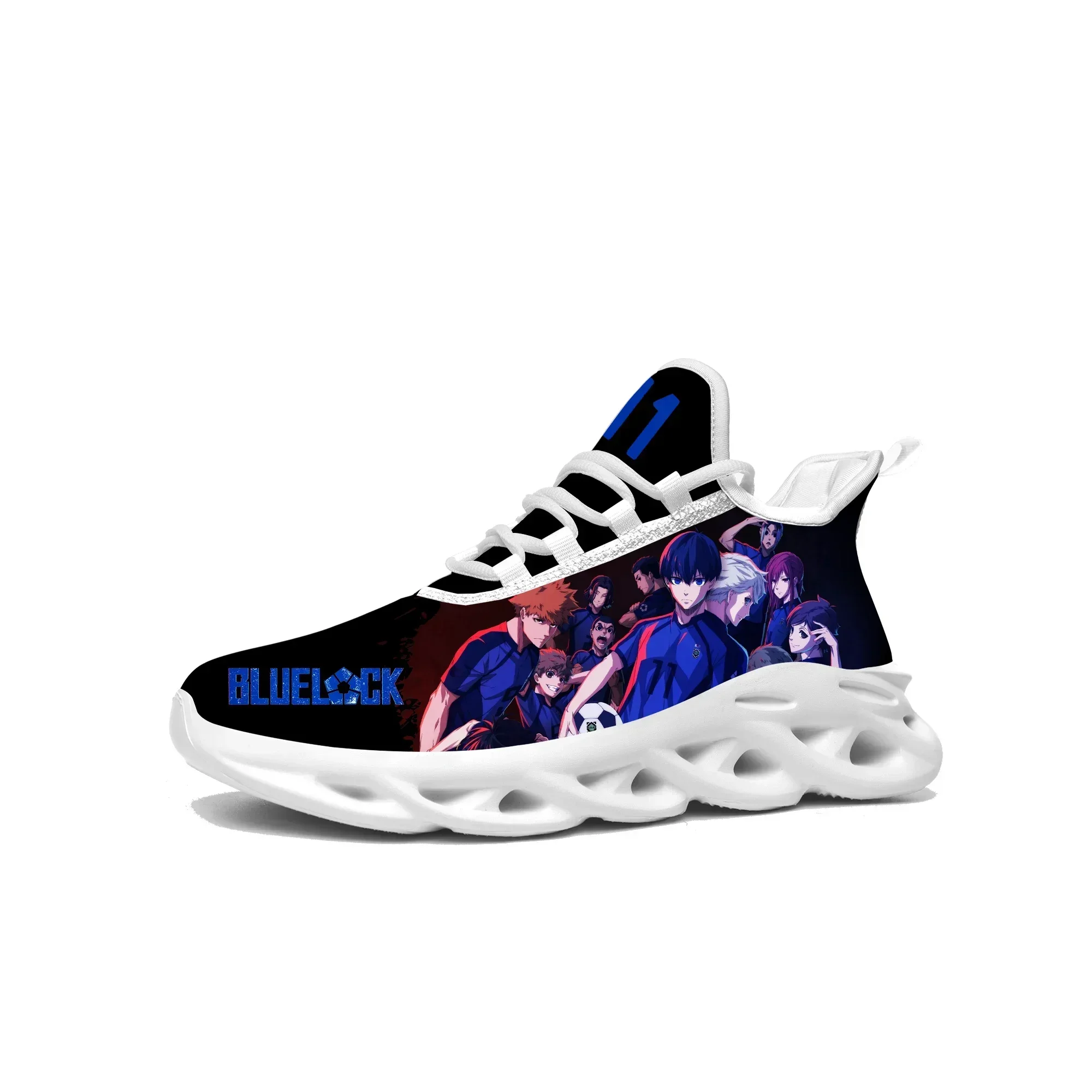 Blue Lock Flats Sneakers Mens  - огляд і ціна Running Gear Shoes