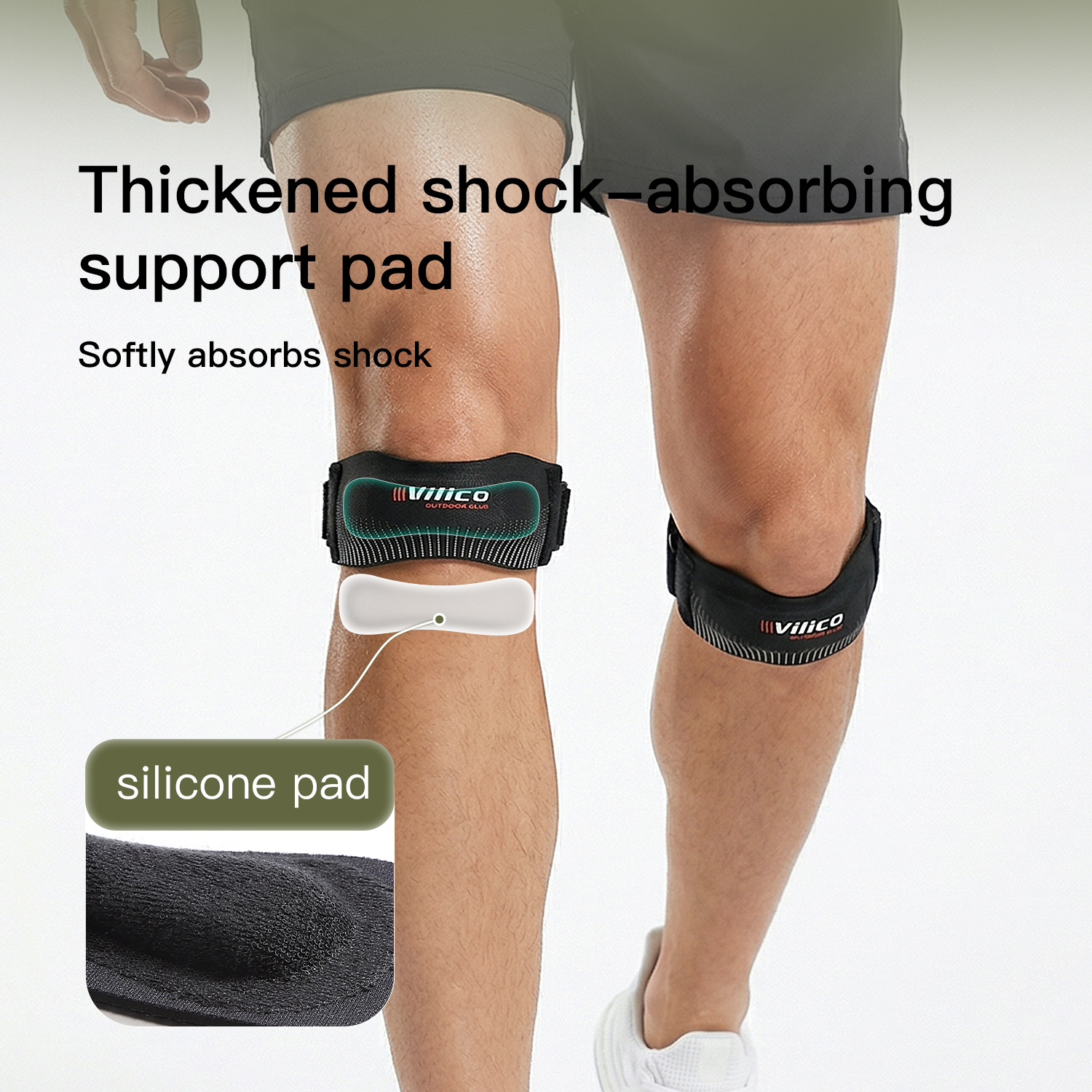 1PC Copper Knee Brace for Arth - огляд і ціна Compression Calf Sleeve
