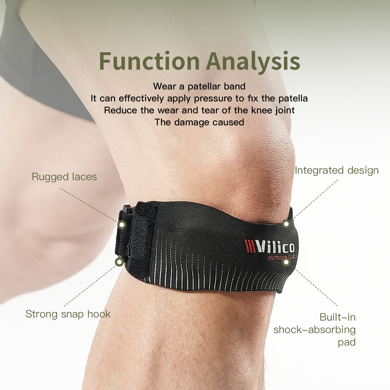 1PC Copper Knee Brace for Arth - огляд і ціна Compression Calf Sleeve