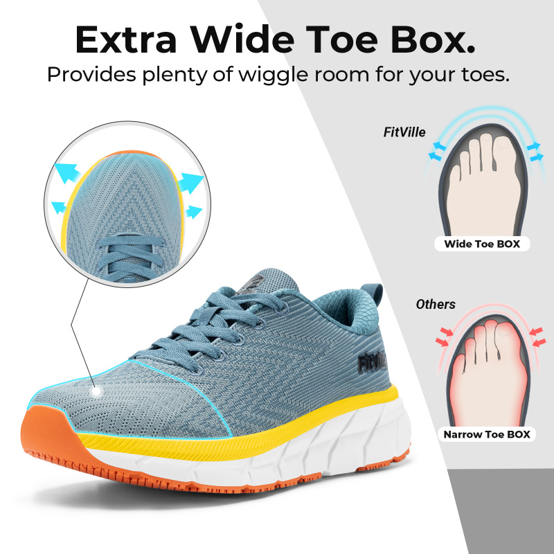 FitVille Wide Toe Box Men'S Sh - огляд і ціна Running Gear Shoes