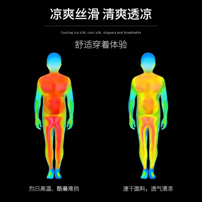 Men's Summer Sports Set Ice Si - огляд і ціна Running Gear Women
