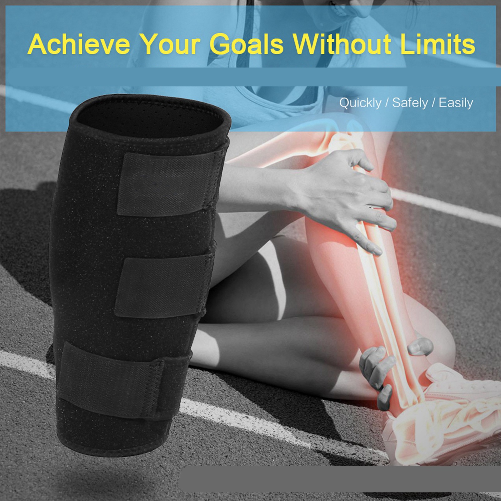 Adjustable Calf Support Calf C - огляд і ціна Compression Calf Sleeve
