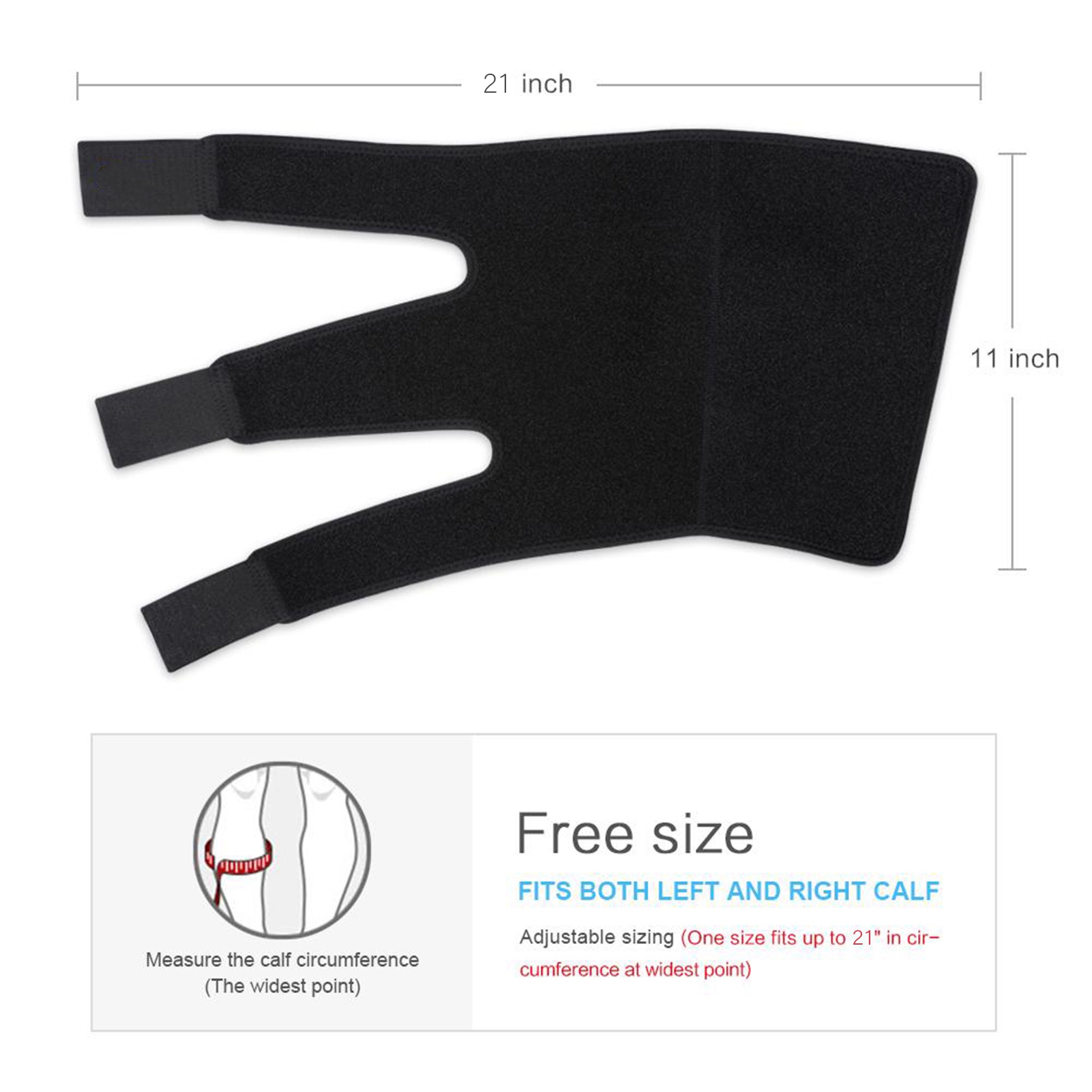 Adjustable Calf Support Calf C - огляд і ціна Compression Calf Sleeve