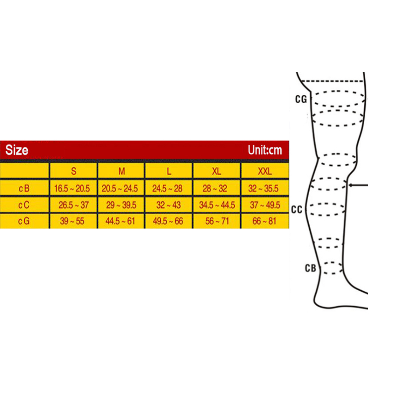 S-XL Compression Stockings Str - огляд і ціна Compression Calf Sleeve