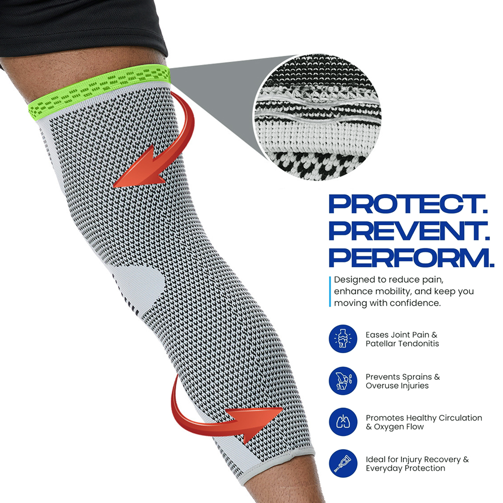 1pc Long Compression Leg Sleev - огляд і ціна Compression Calf Sleeve