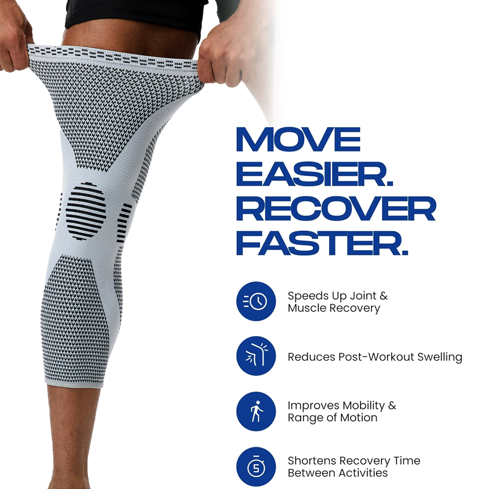 1pc Long Compression Leg Sleev - огляд і ціна Compression Calf Sleeve