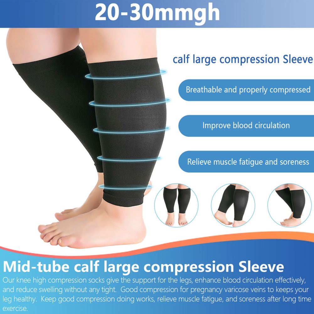 1 Pair Fitness Running Compres - огляд і ціна Compression Calf Sleeve