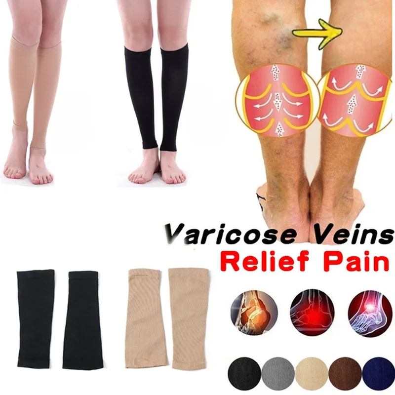 1/2Pairs Varicose Vein Medical - огляд і ціна Compression Calf Sleeve