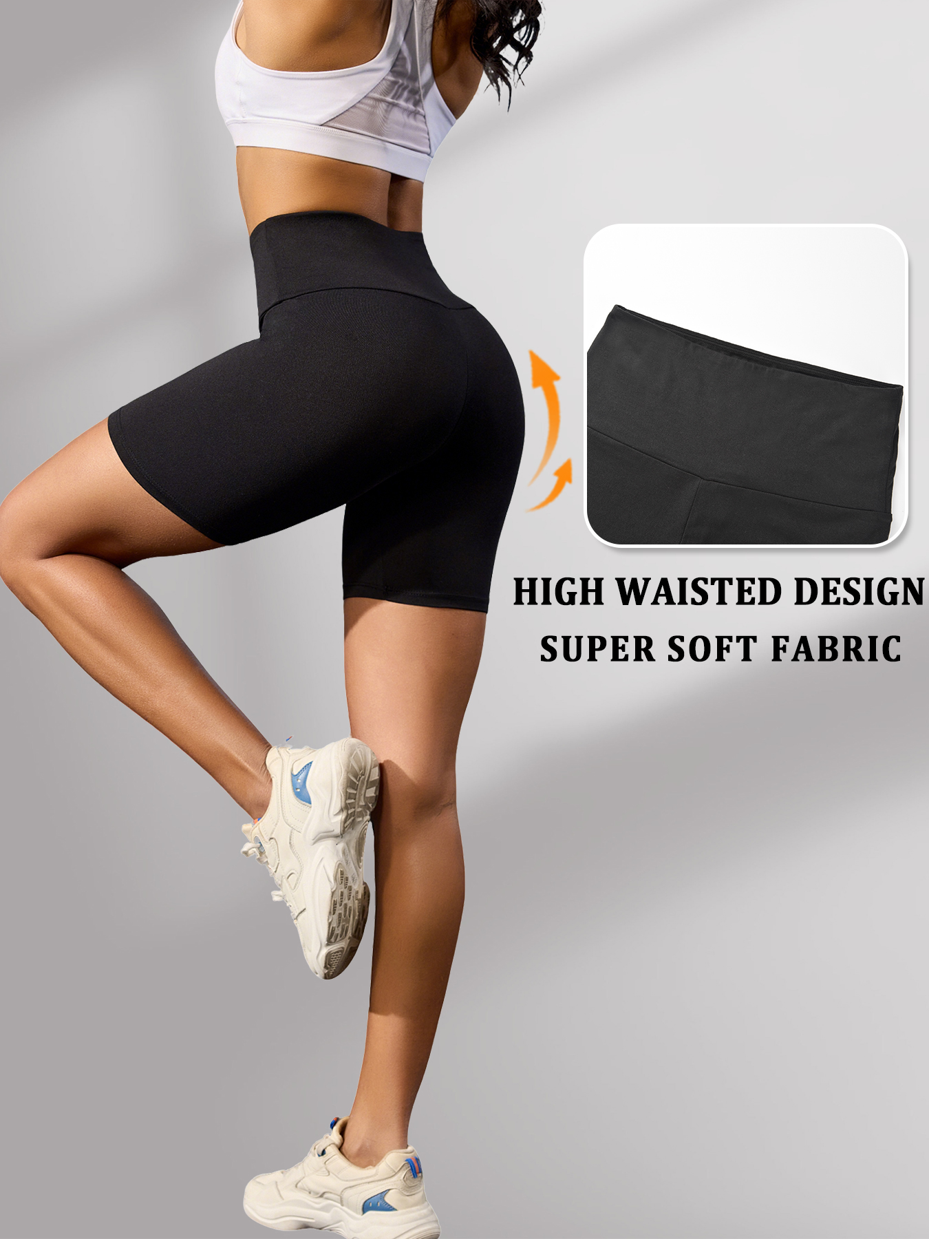 Plus Size Biker shorts for Wom - огляд і ціна Running Gear Women