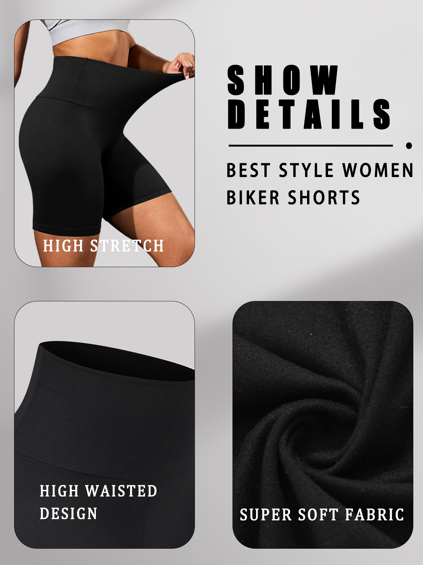 Plus Size Biker shorts for Wom - огляд і ціна Running Gear Women