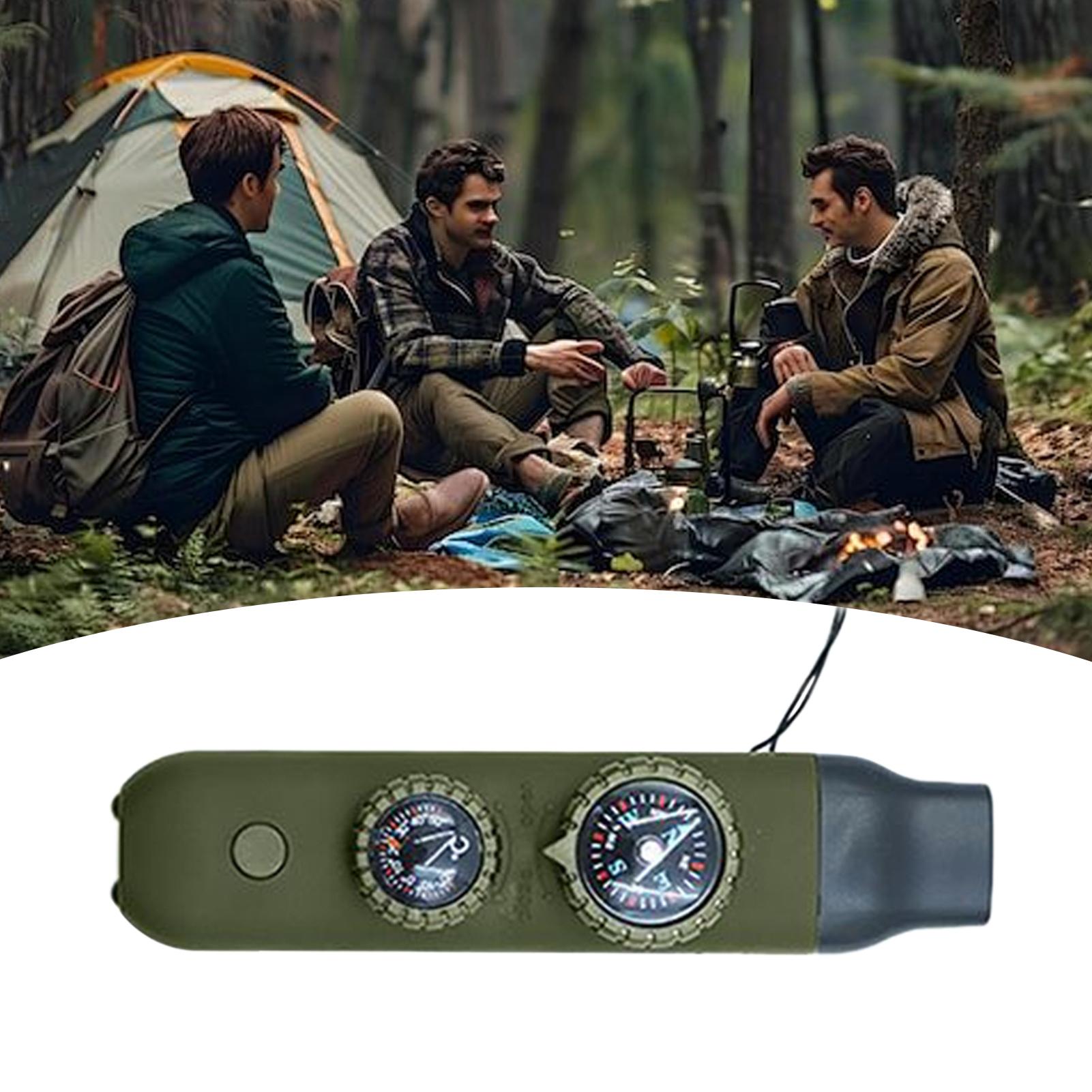 7-in-1 Survival Whistle with L - огляд і ціна Running Gear Boat