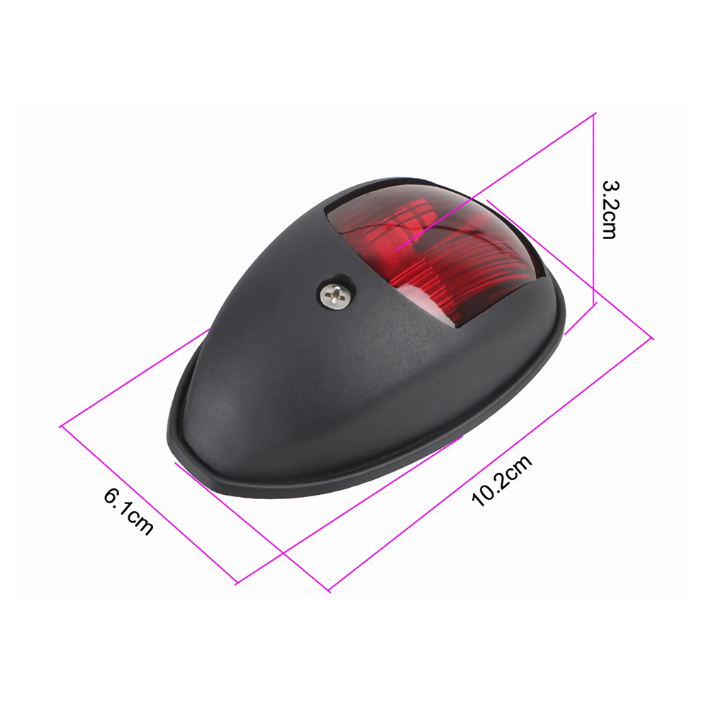 1 Pair Red Green 12V Running L - огляд і ціна Running Gear Boat